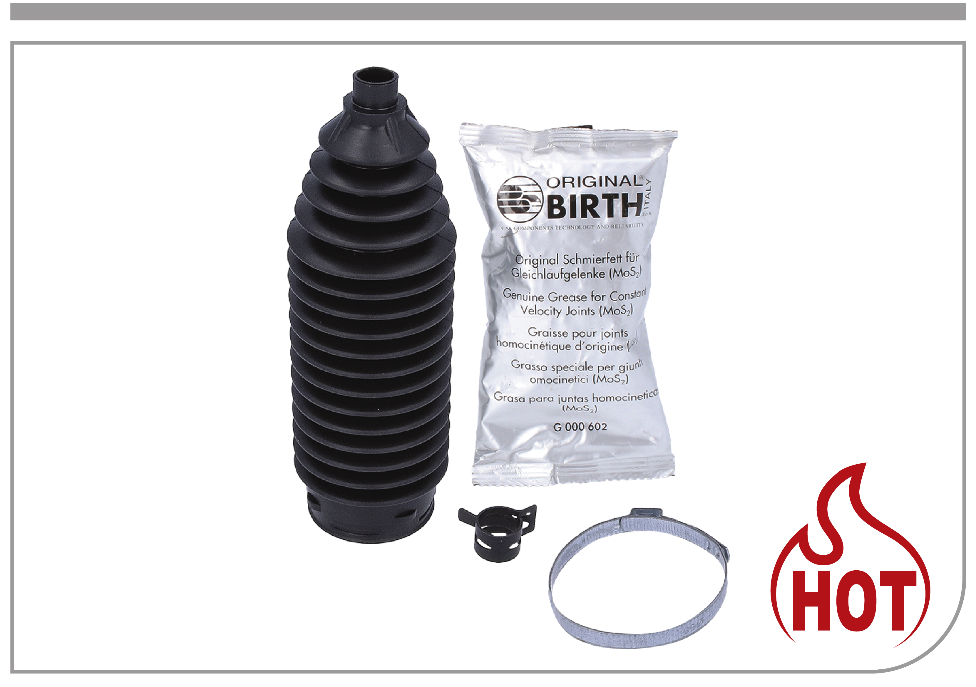 70020/KM Jeu de joints-soufflets, arbre de commande