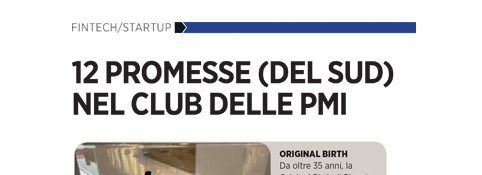 12 promesse del Sud nel club delle PMI
