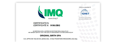 Anteprima certificato ISO 9001:2015