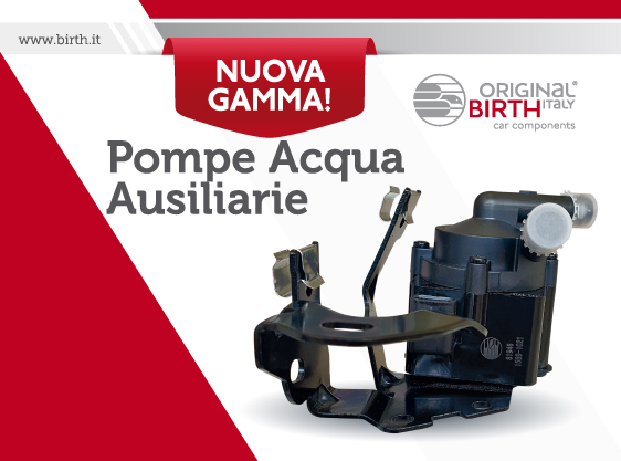 Nuova gamma di Pompe Acqua Ausiliarie